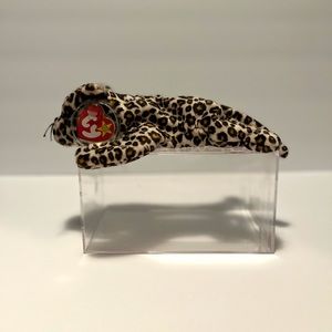 Ty Beanie Babies Freckles the Spotted Leopard Plush Toy - 4066 RARE, Errors